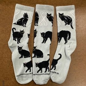 Black Cat Socks